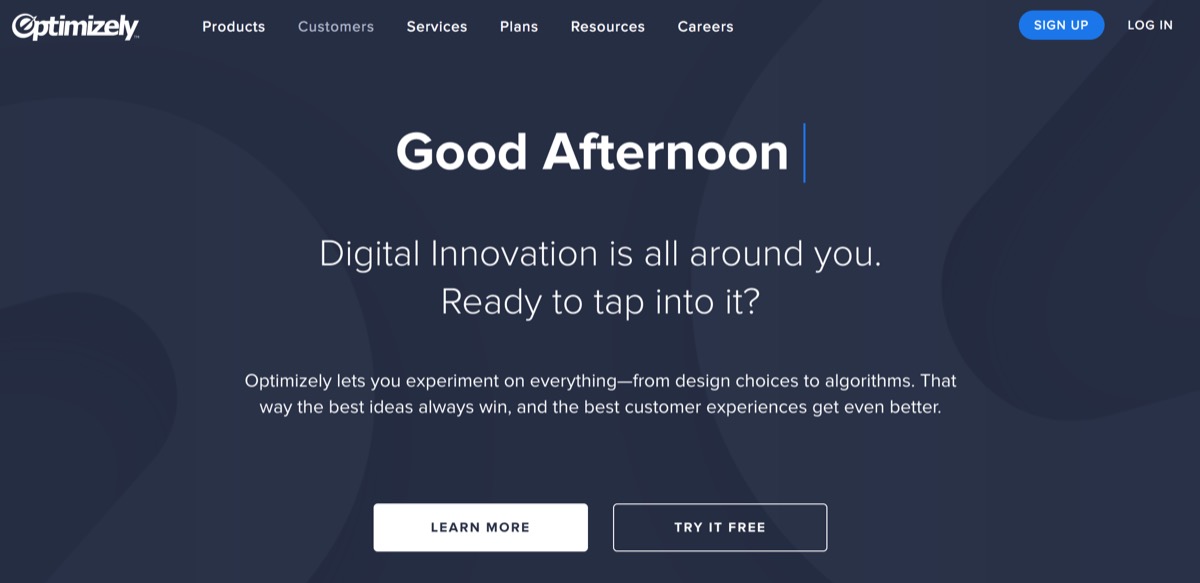 optimizely for conversion rate optimization