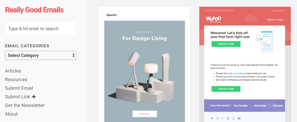Really Good Emails for Conversion Rate Optimization