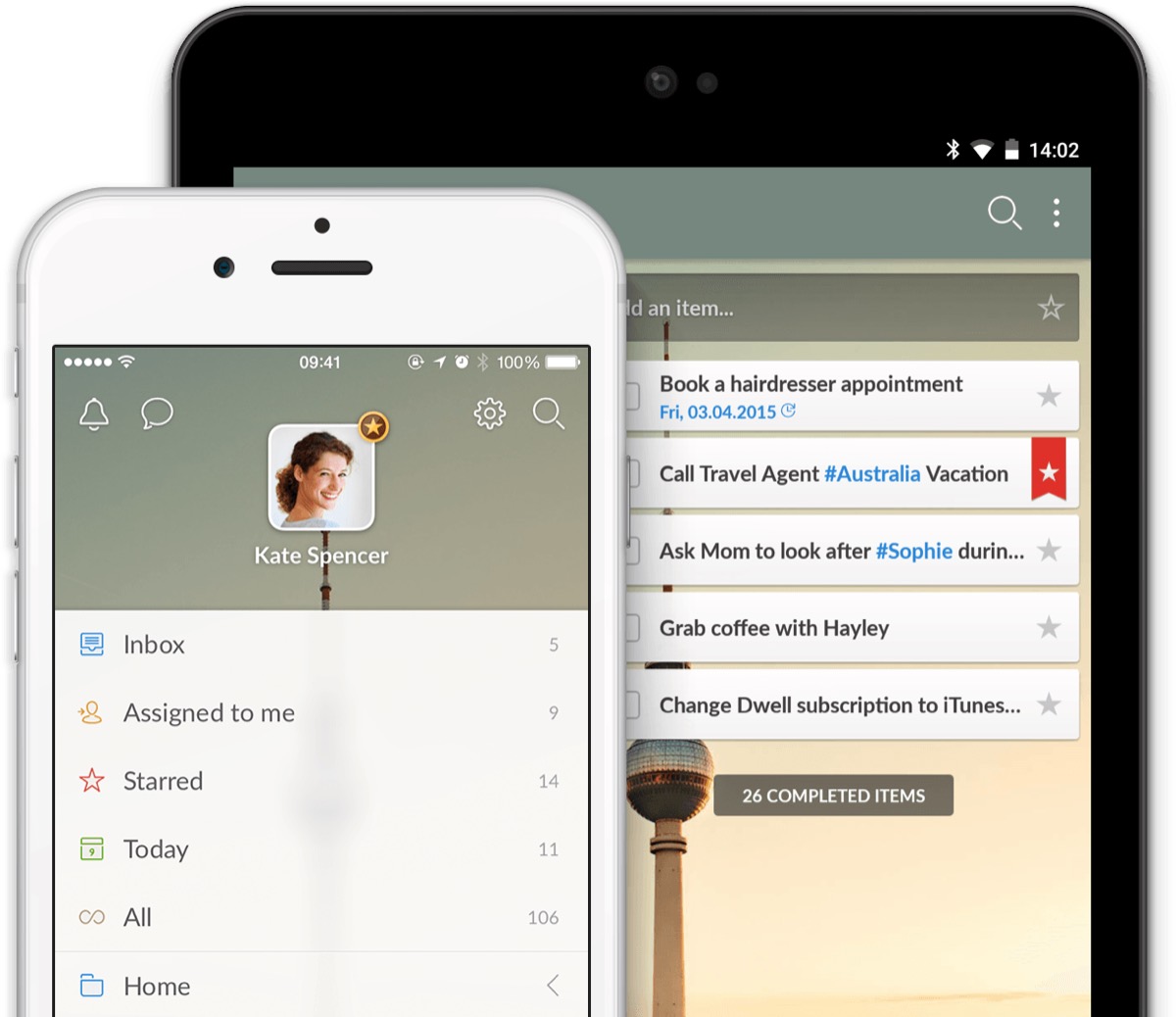 wunderlist time management app